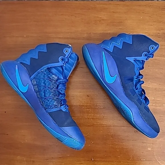 Nike Zoom Hyperdunk 2016 Game Royal Boys Sneakers 845120-440 Size 7Y GS - Picture 12 of 16